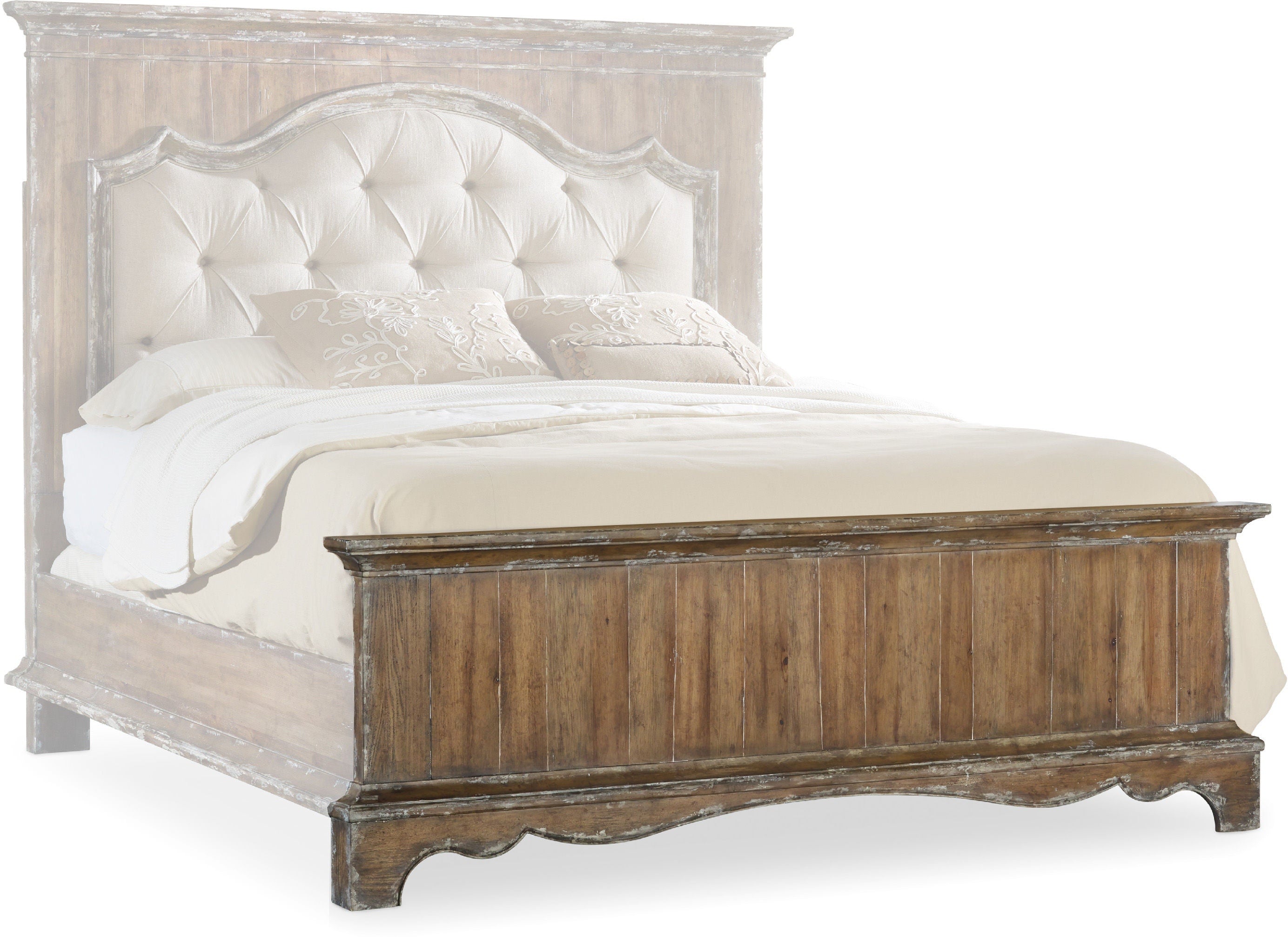 Hooker Furniture Bedroom Chatelet Upholstered Mantle Panel Bed