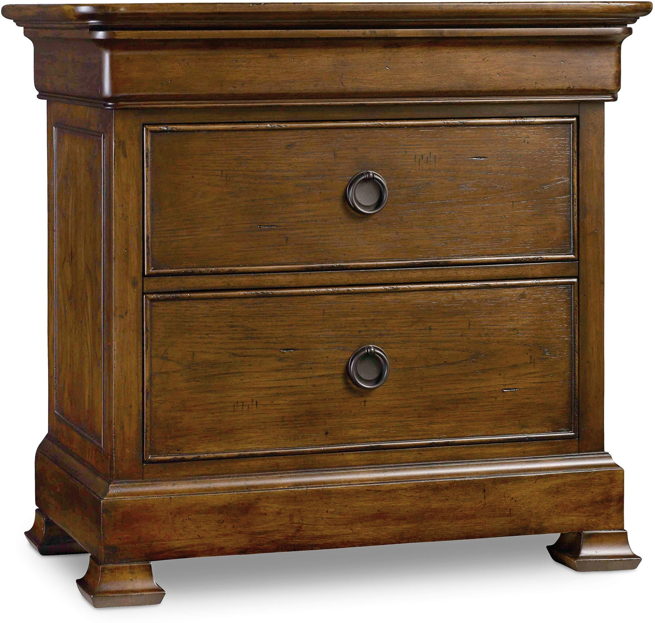 Hooker Furniture Archivist Three Drawer Nightstand