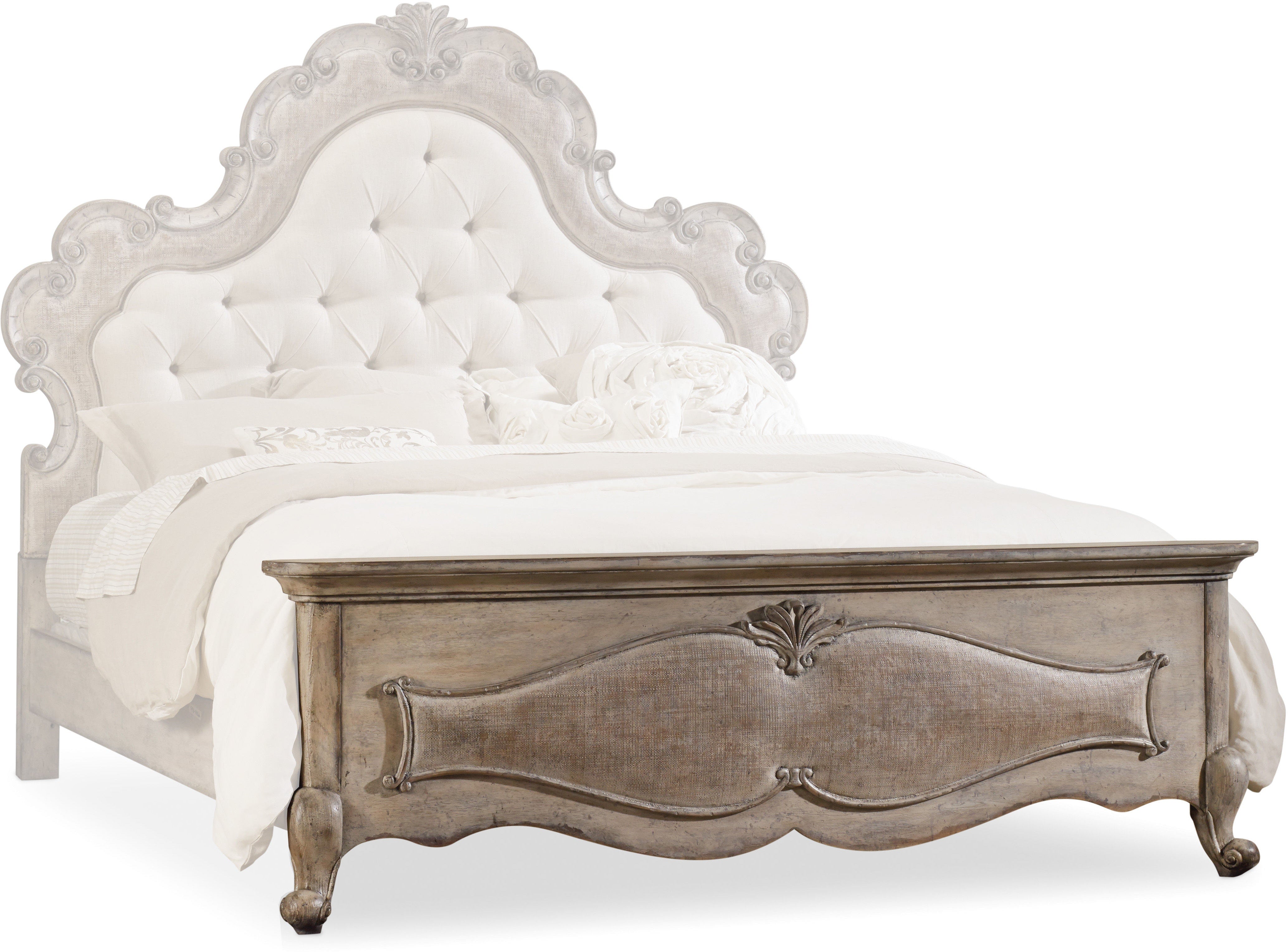 Hooker Furniture Bedroom Chatelet Upholstered Panel Bed