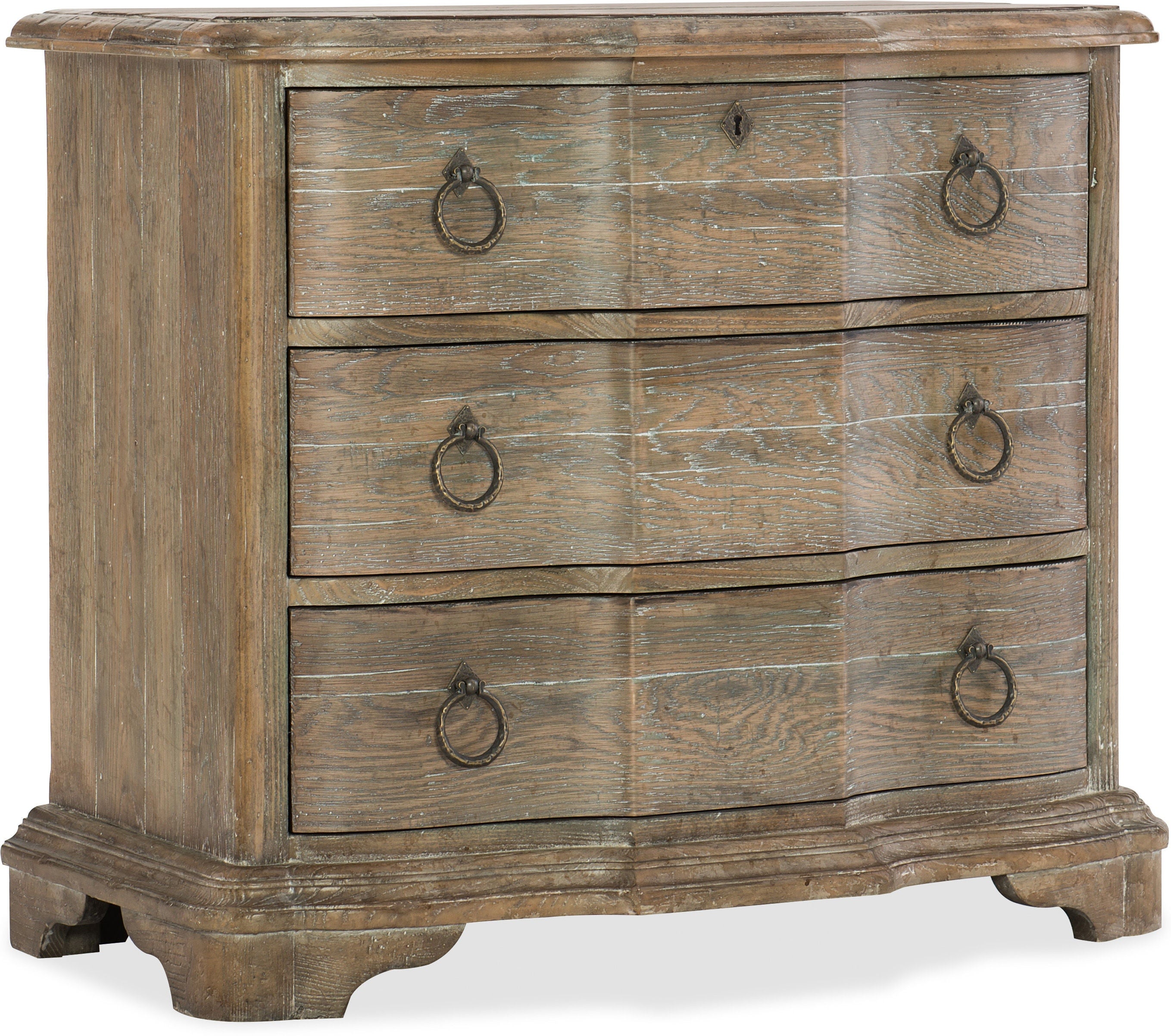 Hooker Furniture Boheme Bastogne Three Drawer Nightstand