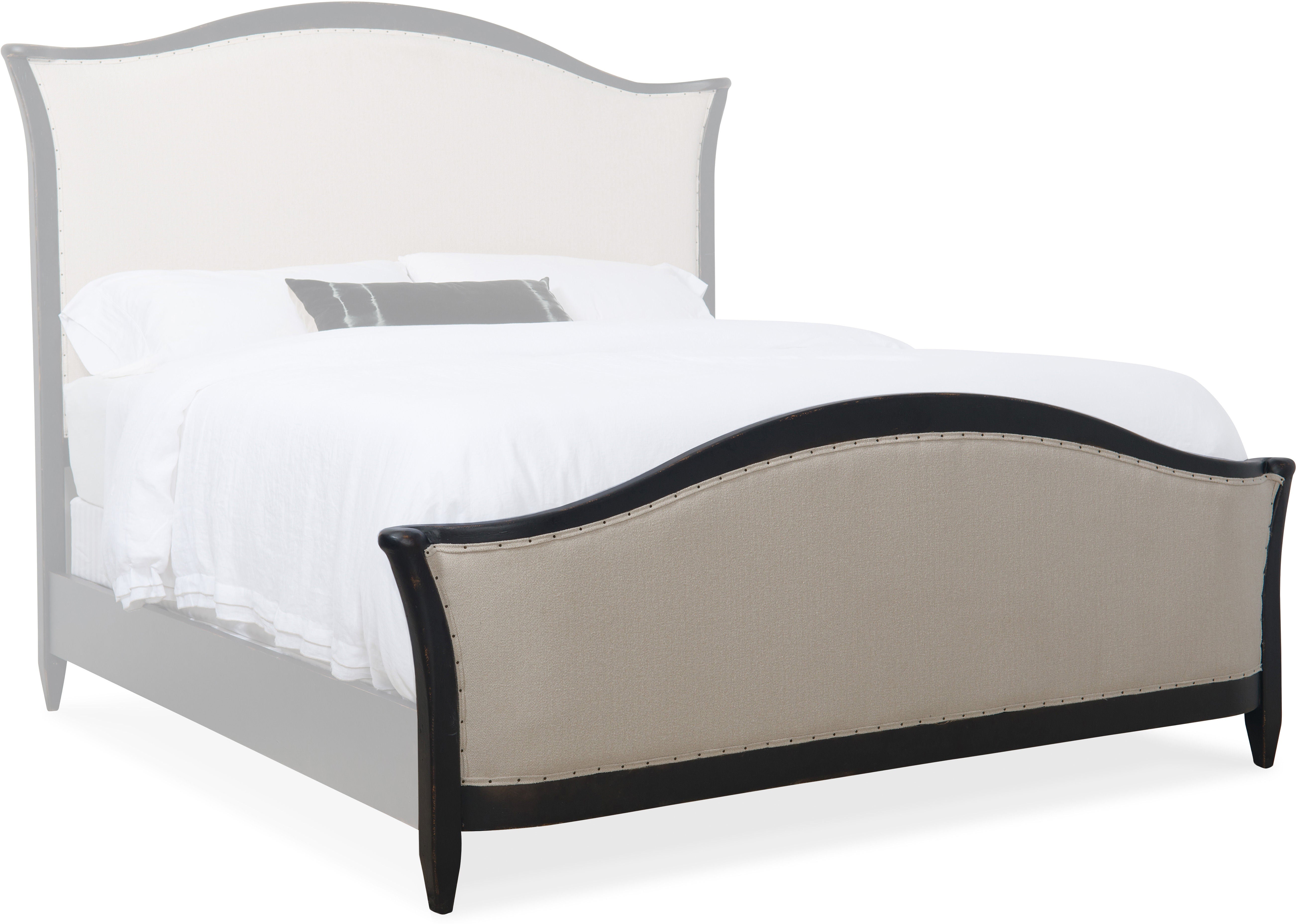 Hooker Furniture Bedroom Ciao Bella Upholstered Bed- Black