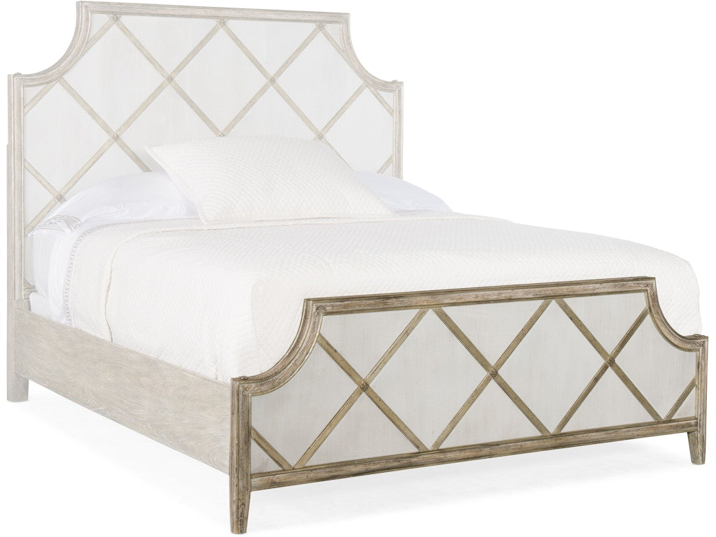 Hooker Furniture Bedroom Sanctuary Diamont Queen Panel Bed