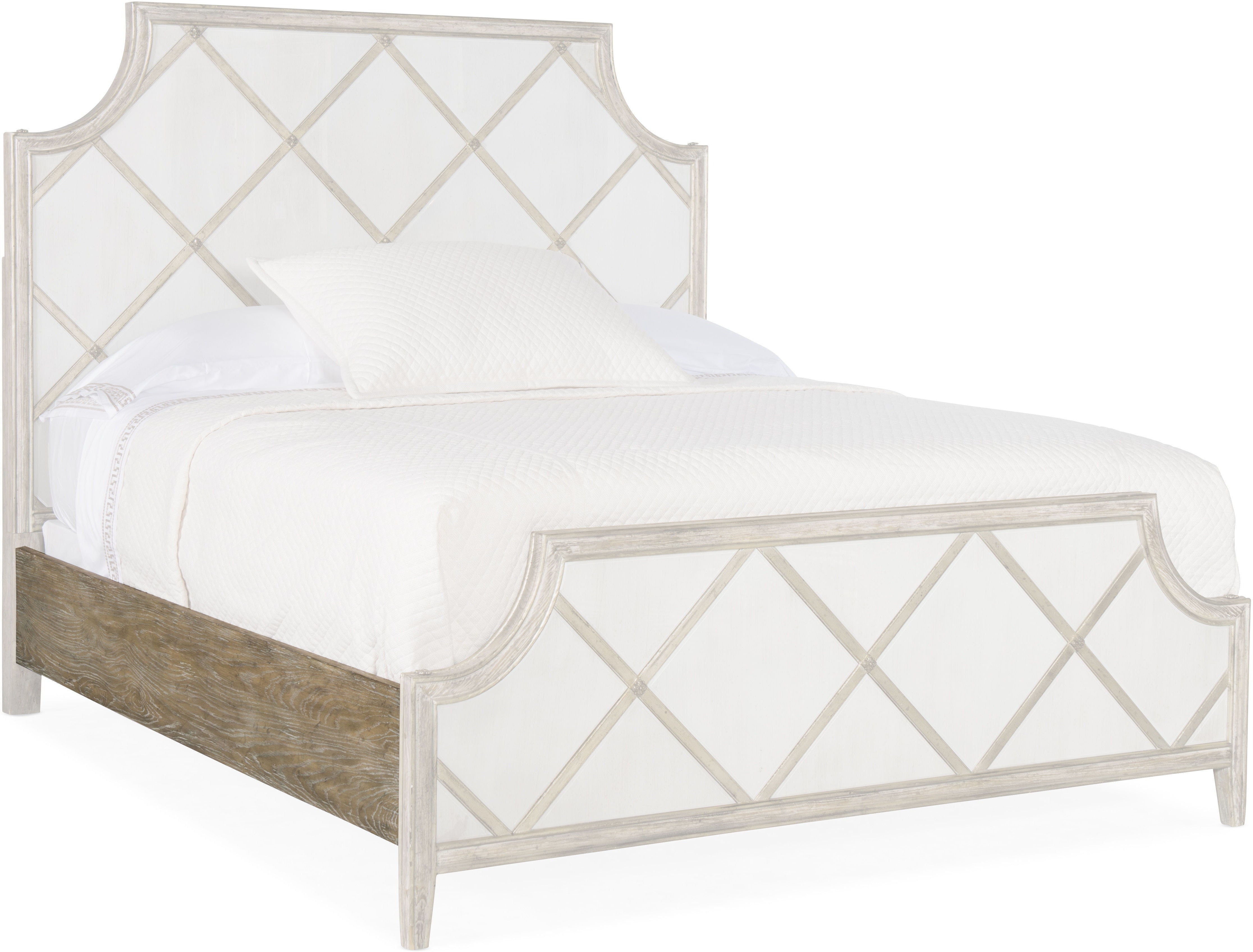 Hooker Furniture Bedroom Sanctuary Diamont Queen Panel Bed