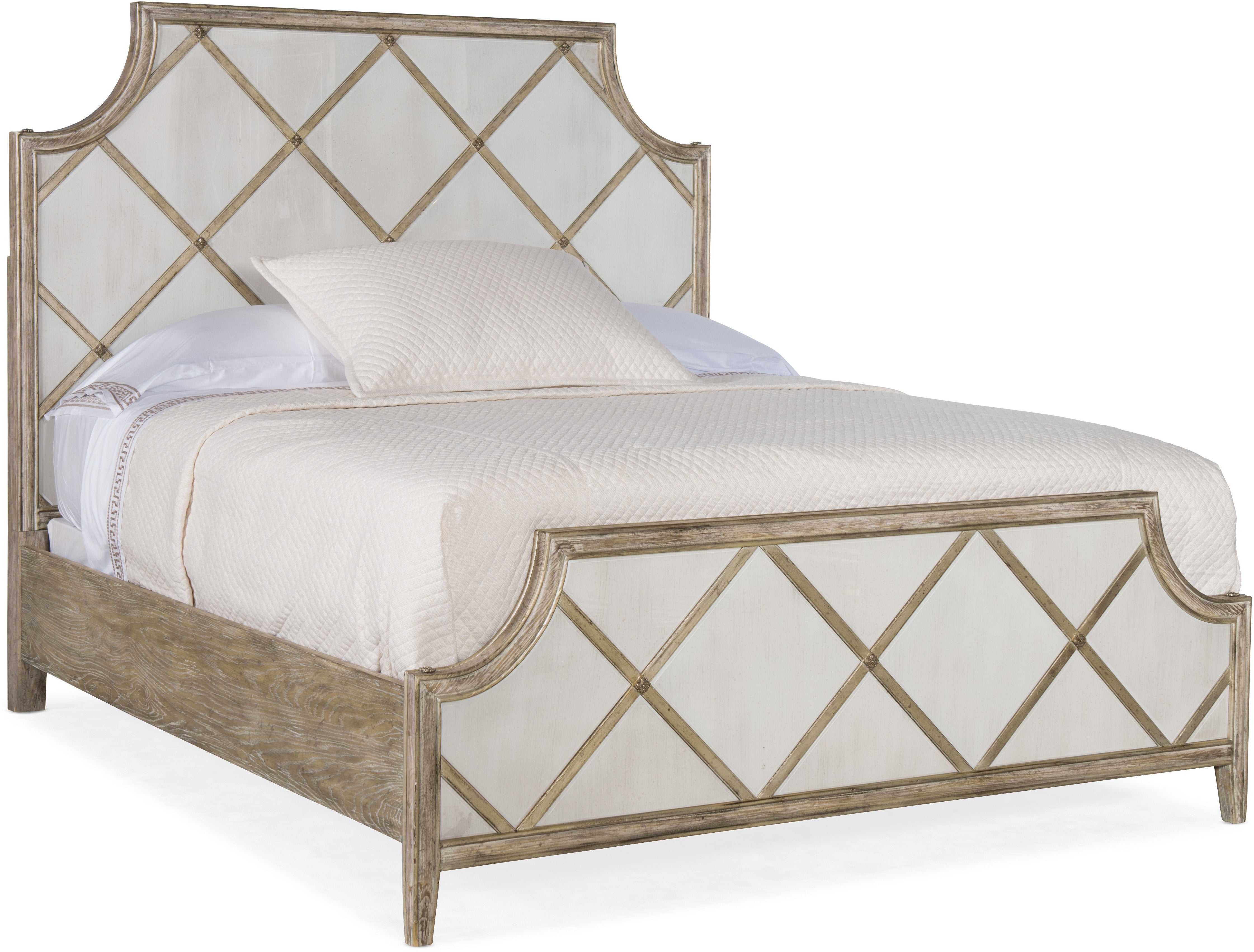Hooker Furniture Bedroom Sanctuary Diamont King Panel Bed