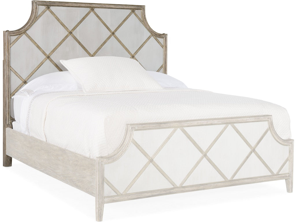 Hooker Furniture Bedroom Sanctuary Diamont Queen Panel Bed