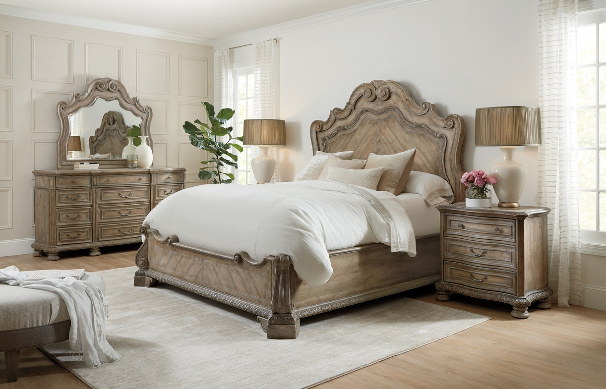 Hooker Furniture Bedroom Castella Panel Bed