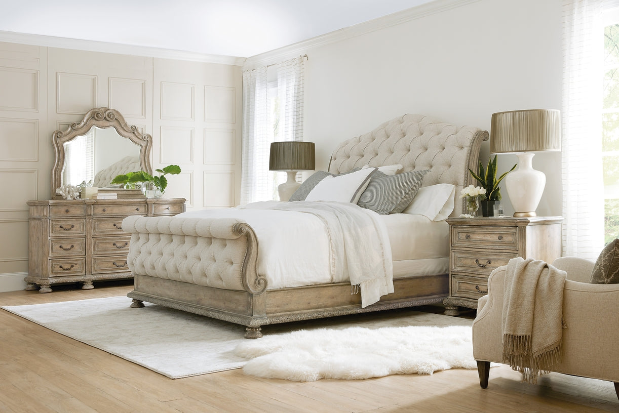 Hooker Furniture Bedroom Castella Tufted Bed