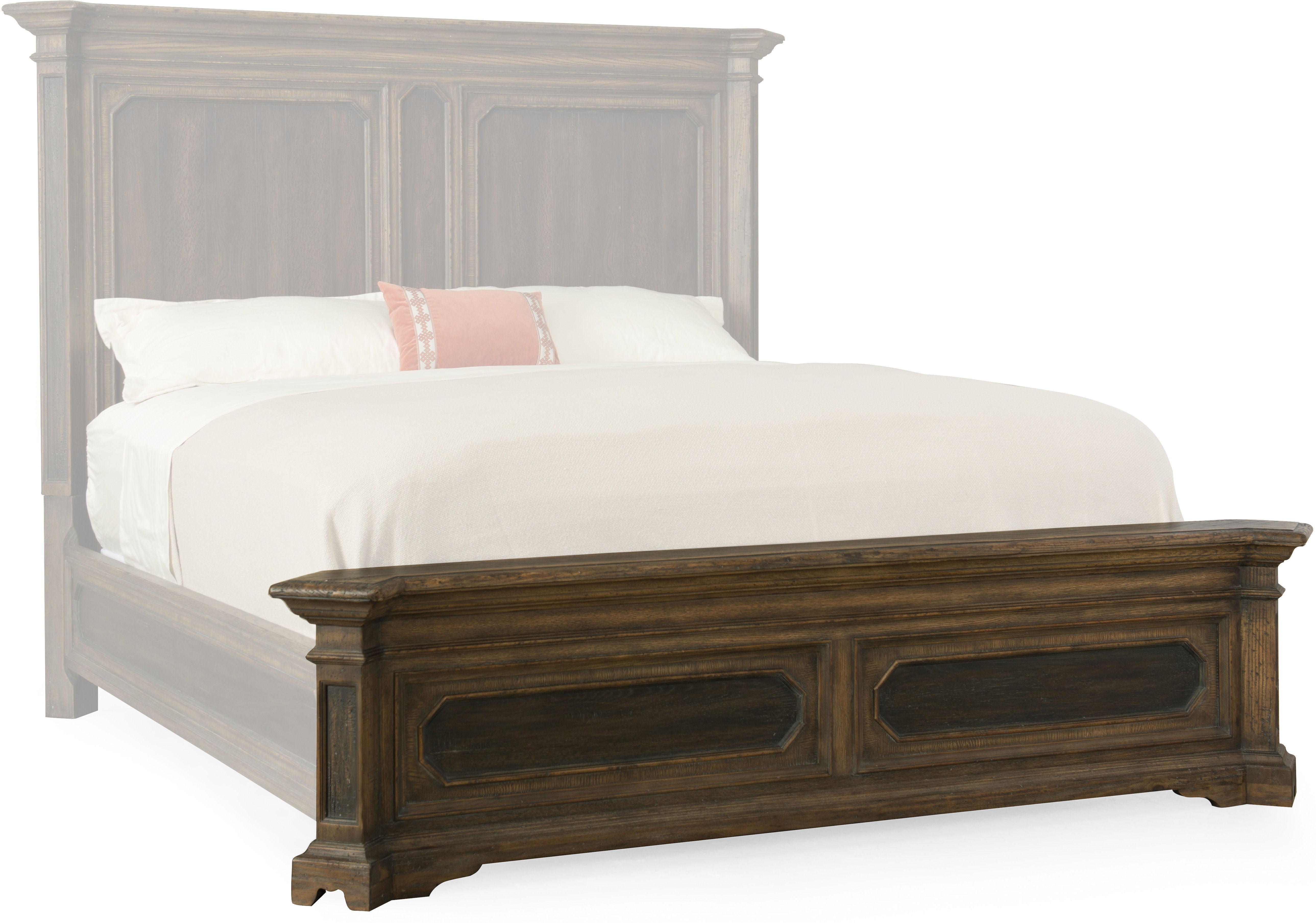 Hooker Furniture Bedroom Woodcreek 5/0 Mansion Footboard