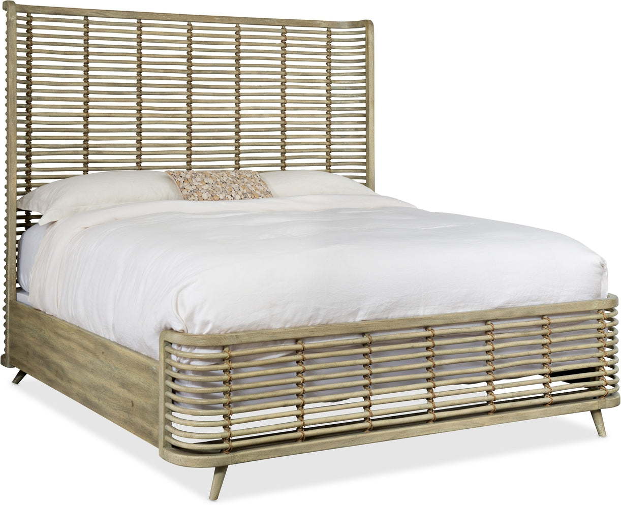 Hooker Furniture Bedroom Surfrider 5/0-6/6 Rattan Headboard