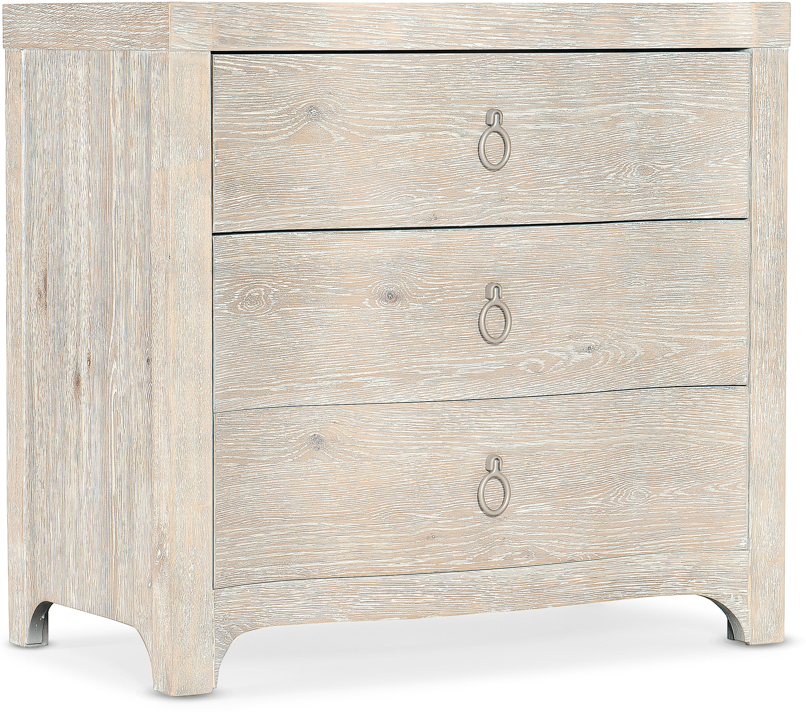 Hooker Furniture Serenity Antigua Three Drawer Nightstand