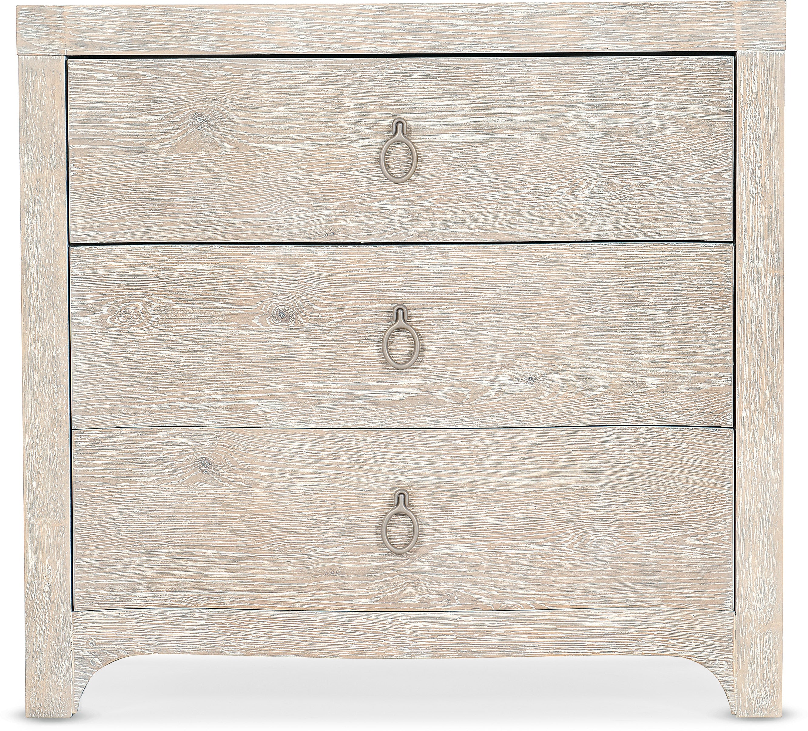 Hooker Furniture Serenity Antigua Three Drawer Nightstand