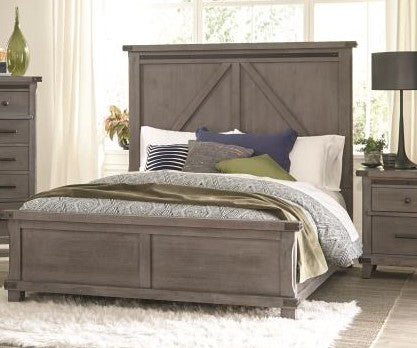 Barndoor Gray Footboard