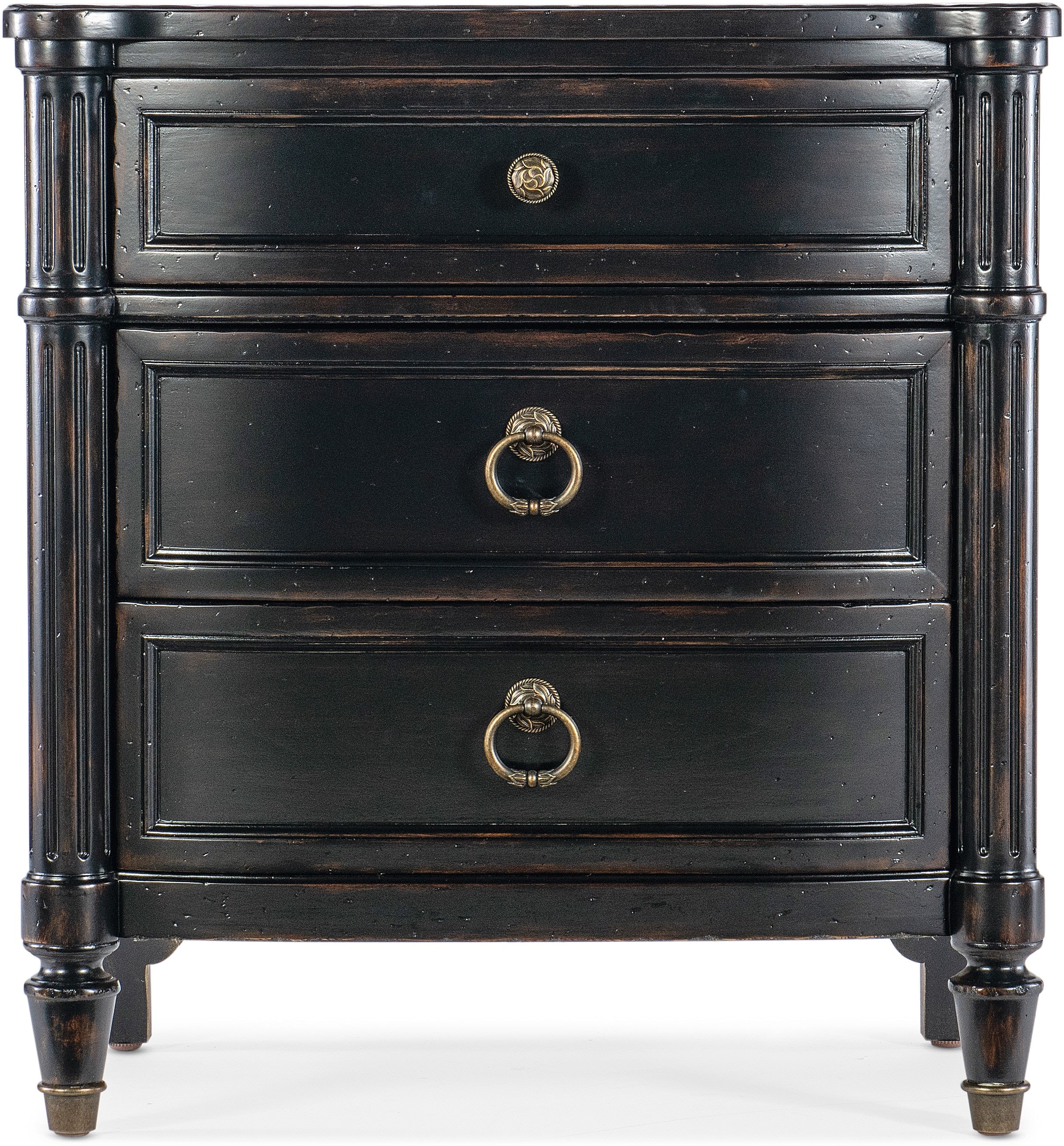 Hooker Furniture Charleston Three Drawer Nightstand