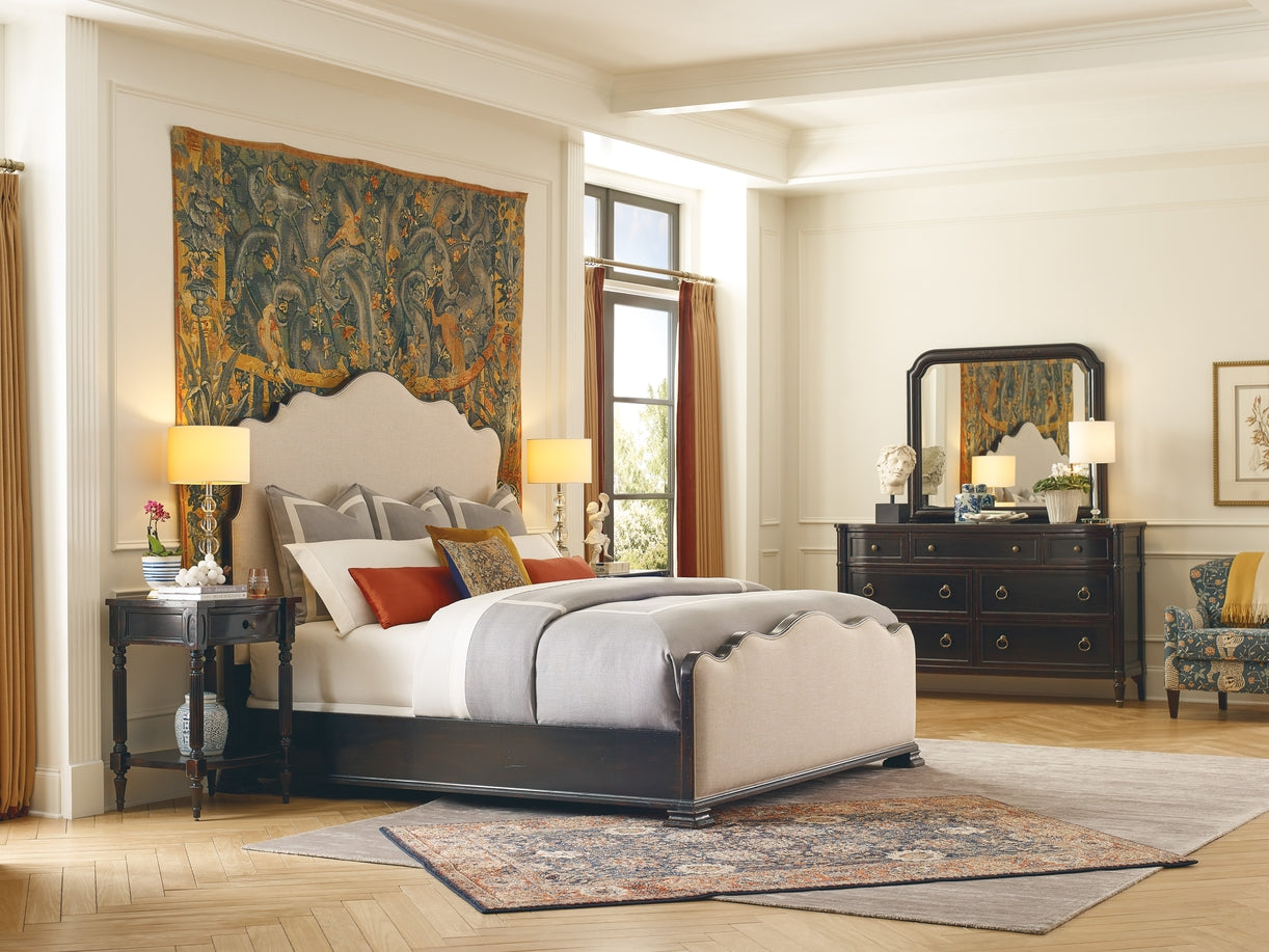 Hooker Furniture Bedroom Charleston Cal King Upholstered Bed