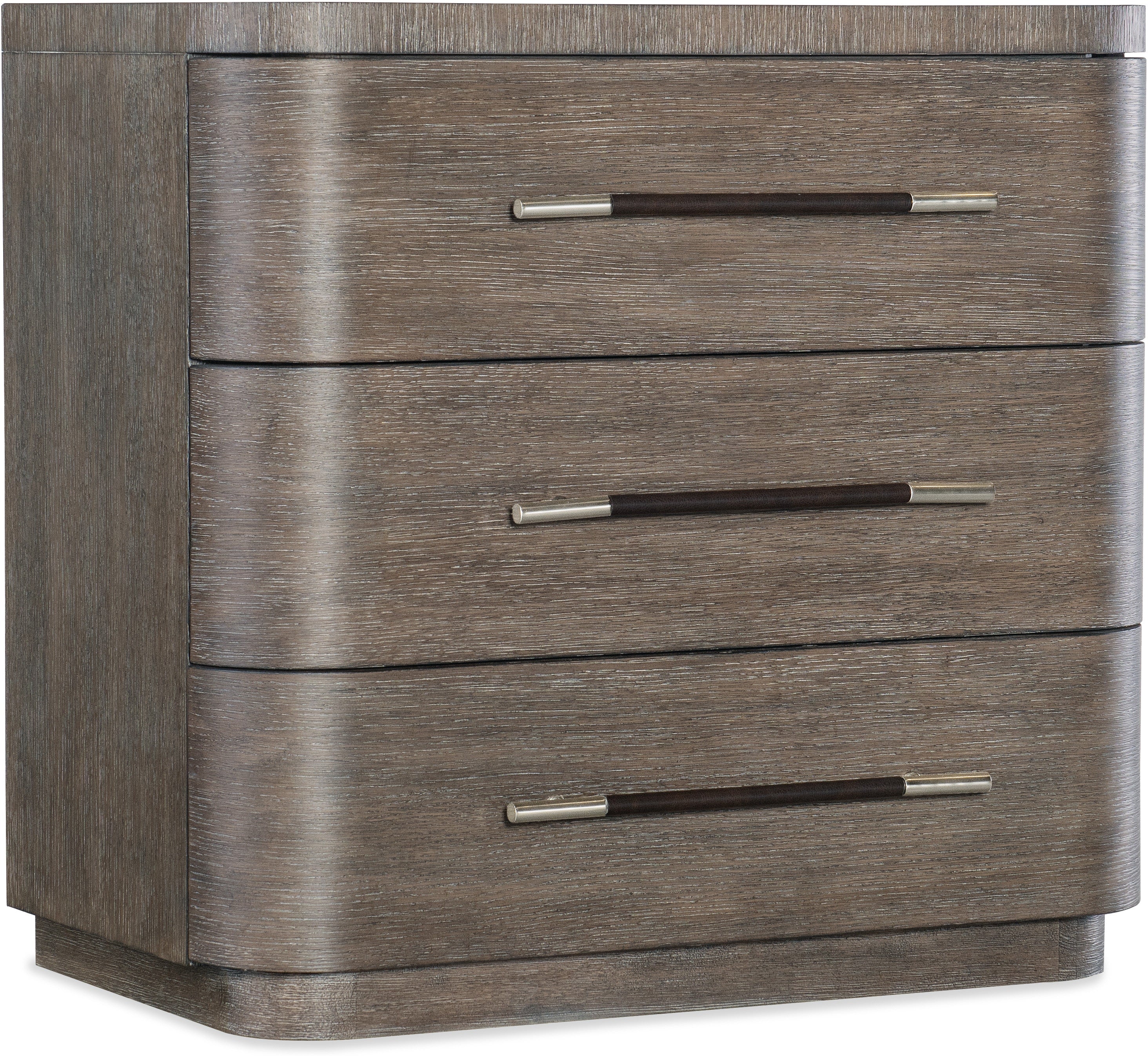 Hooker Furniture Modern Mood Three Drawer Nightstand