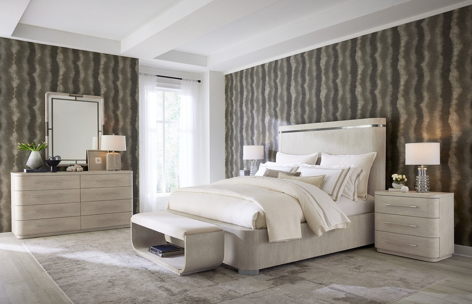 Hooker Furniture Bedroom Modern Mood Panel Bed