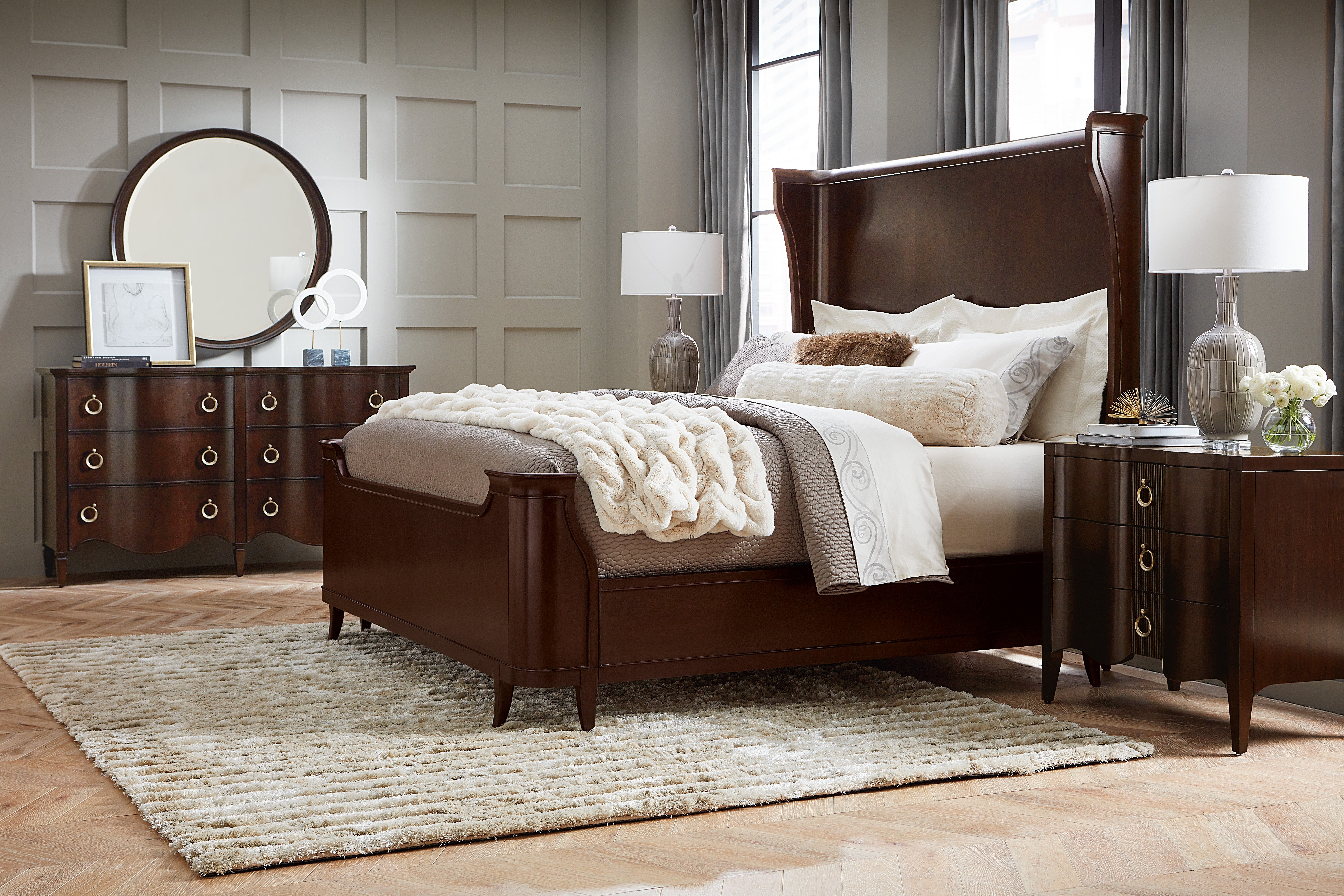 Hooker Furniture Bedroom Bella Donna 5/0-6/6 Rails