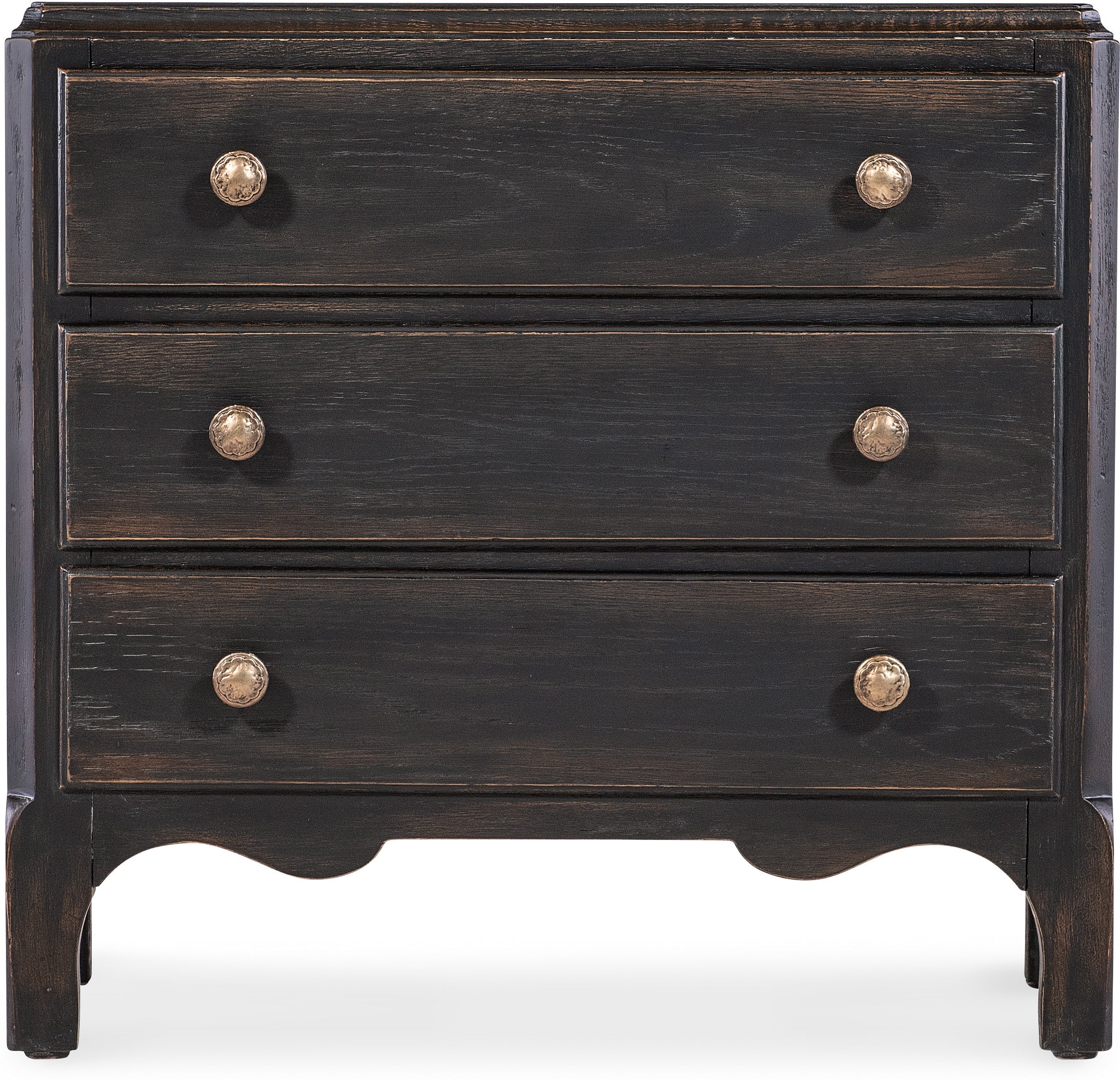 Hooker Furniture Americana Three Drawer Nightstand