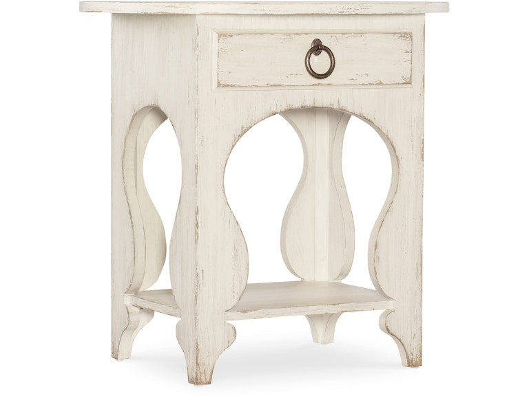 Hooker Furniture Americana One Drawer Oval Nightstand