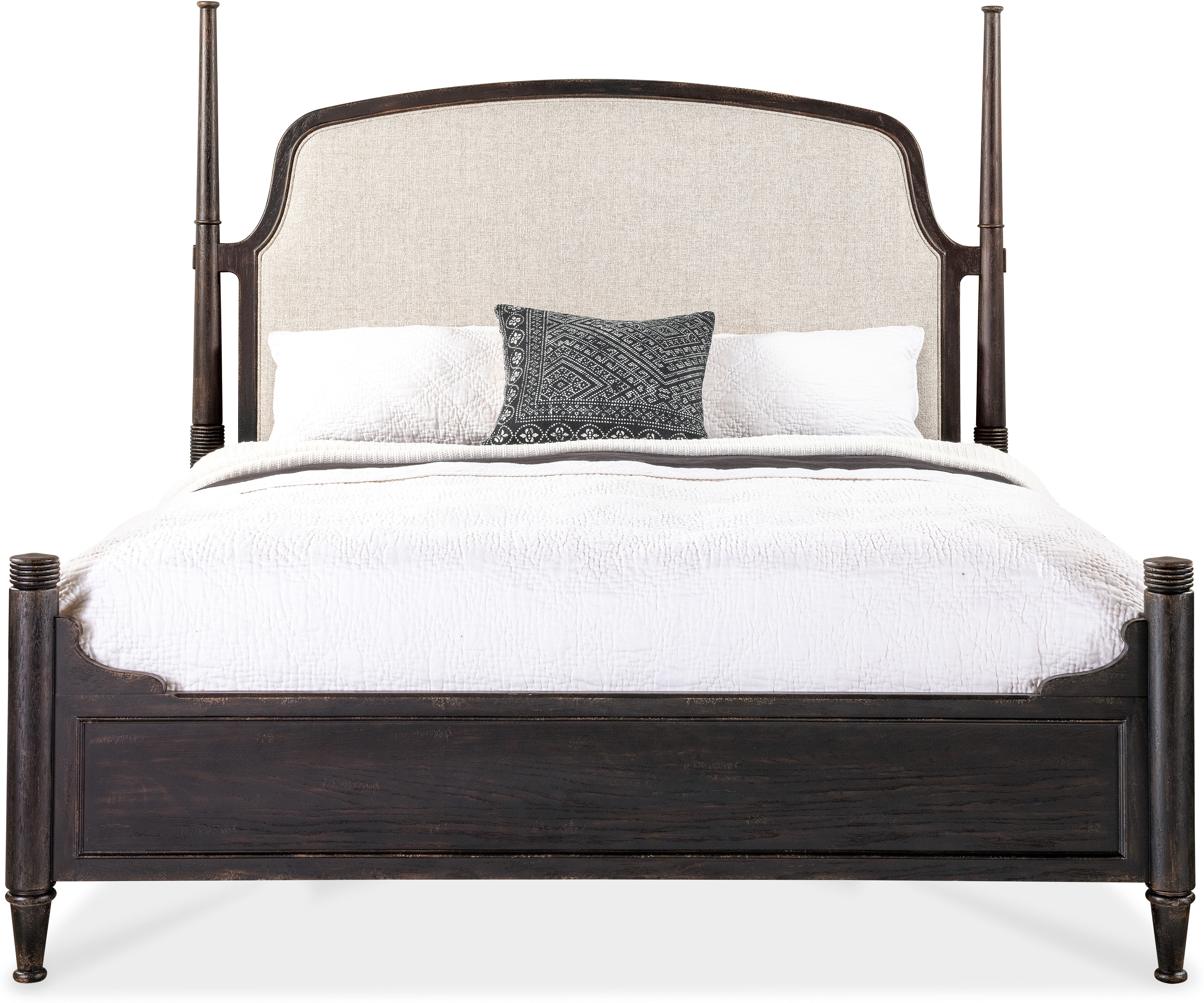 Hooker Furniture Bedroom Americana Queen Upholstered Poster Bed