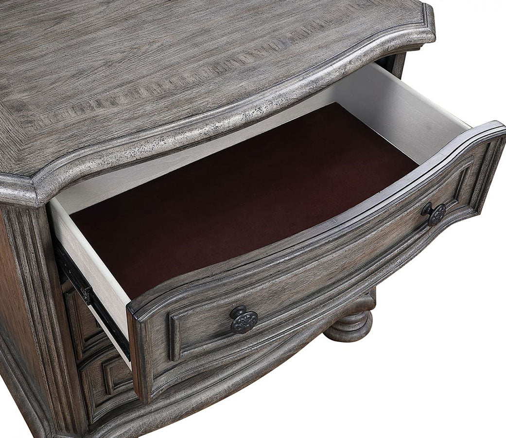 Lake Way Nightstand w/ USB Part of the Lake Way Collection by Avalon Furniture
