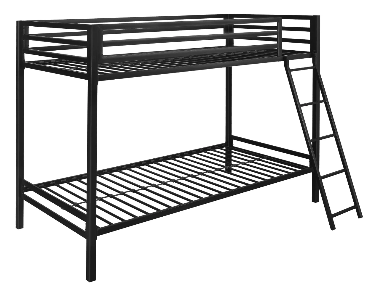 Black Bunkbed Rails & Ladder