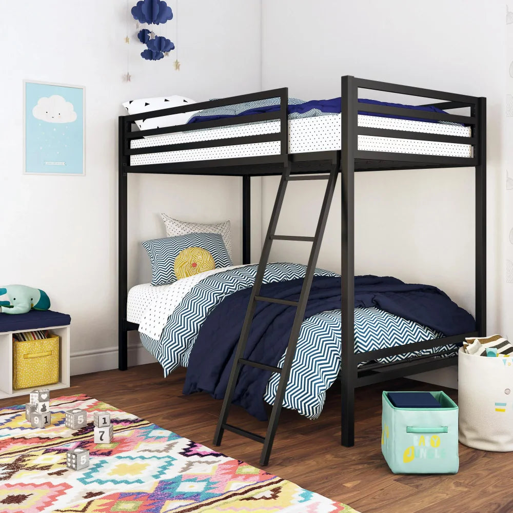 Black Bunkbed Rails & Ladder