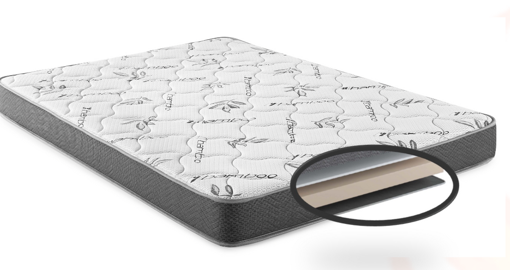 MD 7in Bamboo All Foam Mattress