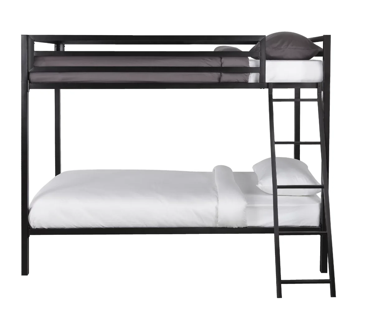 Black Bunkbed Rails & Ladder