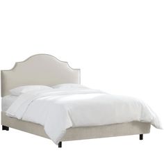 880-63 King Linen Headboard