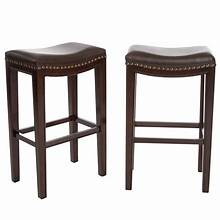 430-BR Brown PU Barstool