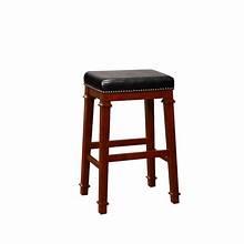 430-BR Brown PU Barstool