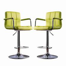 430-LM Lime PU Barstool