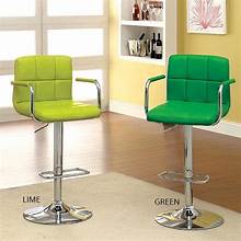 430-LM Lime PU Barstool