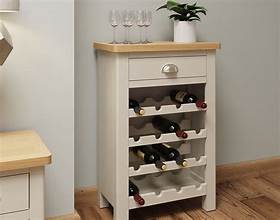 Grey Wine Rack