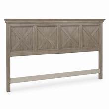 Harper Falls Lodge Gray Full/Queen Headboard