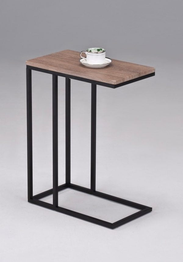 C Table Black Frame Top