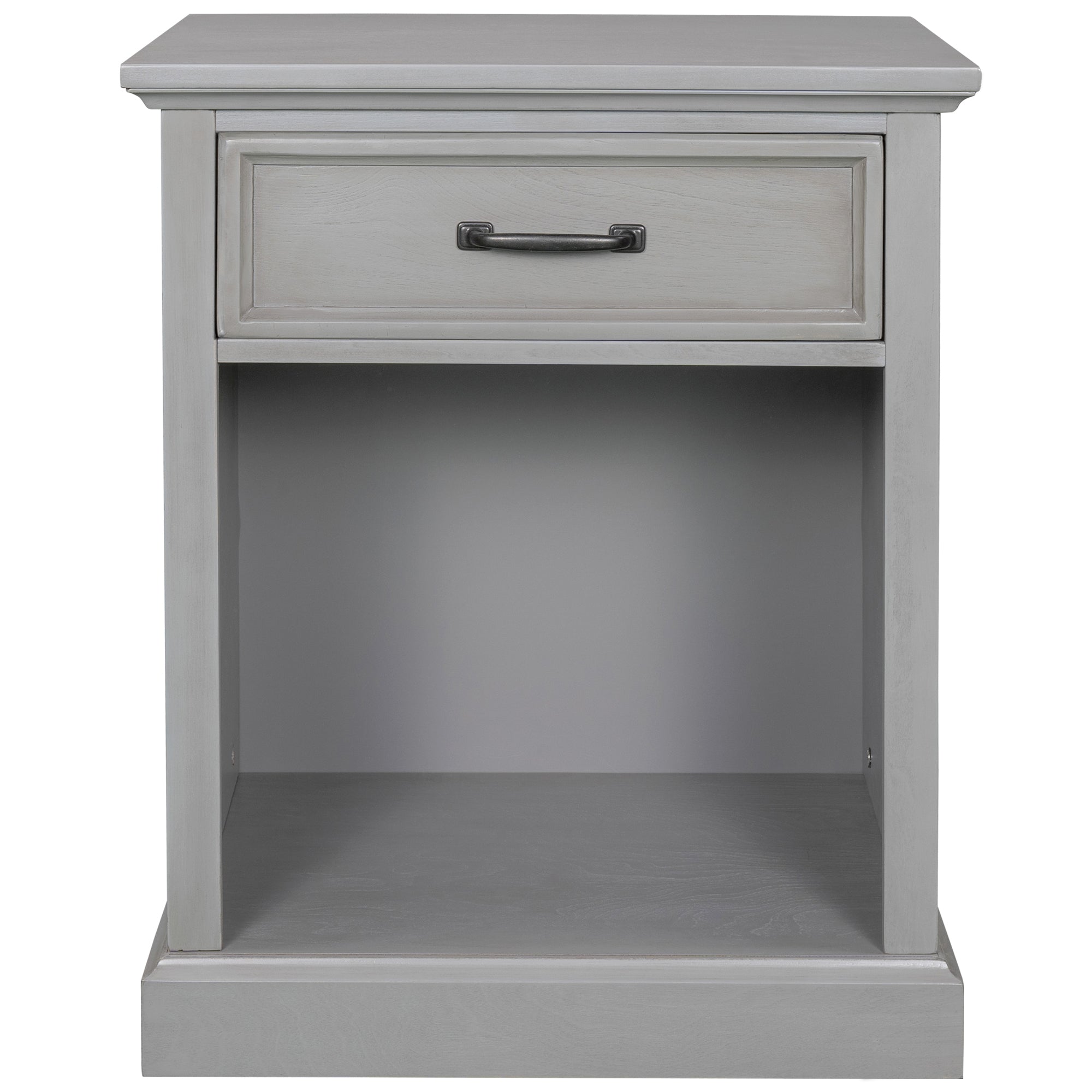 Modern Gray Nightstand for Bedroom Side Table By: Alabama Beds