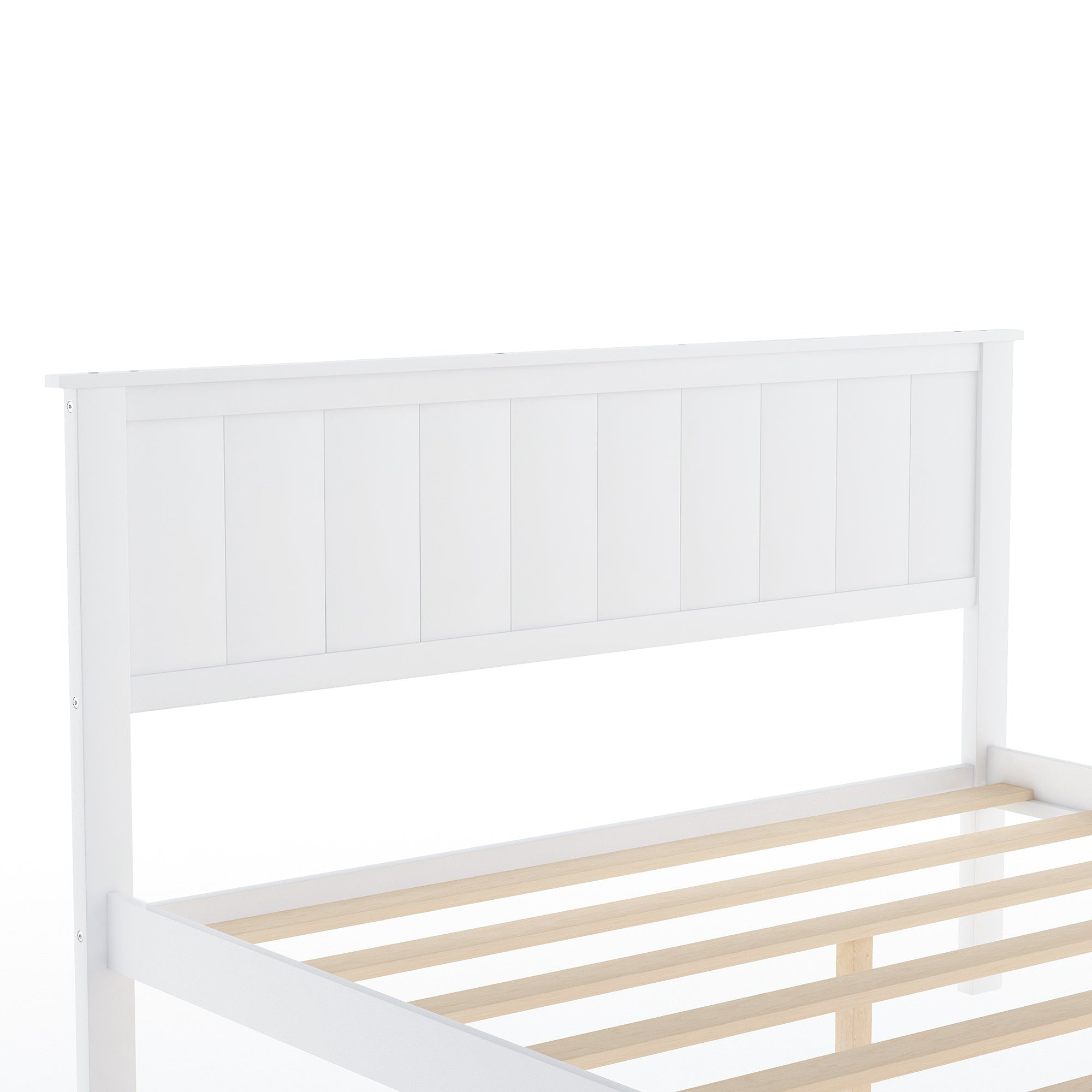 Full Size Wood Platform Bed Frame with Underbed Storage Drawers by: Alabama Beds