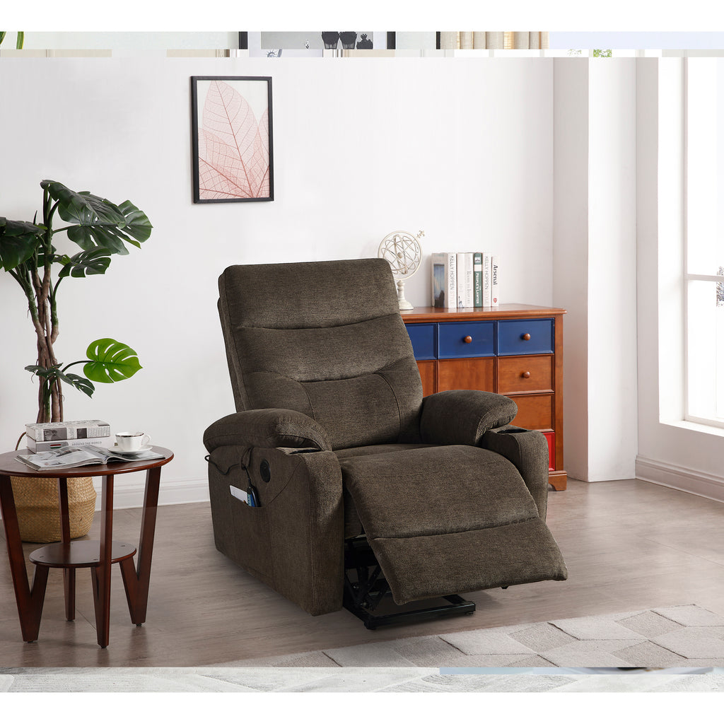 Liyasi Electric Power Recliner Relax Sofa Chair By: Alabama Beds