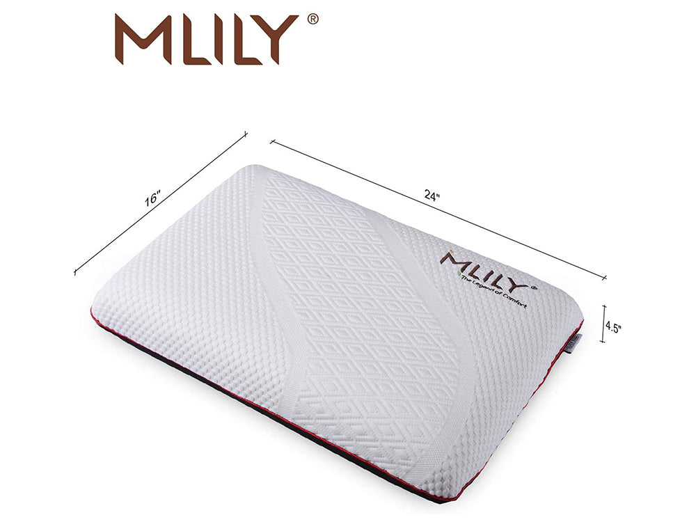 Get Restful Sleep with Contour Memory Foam Pillow for Neck Rest By: Alabama Beds