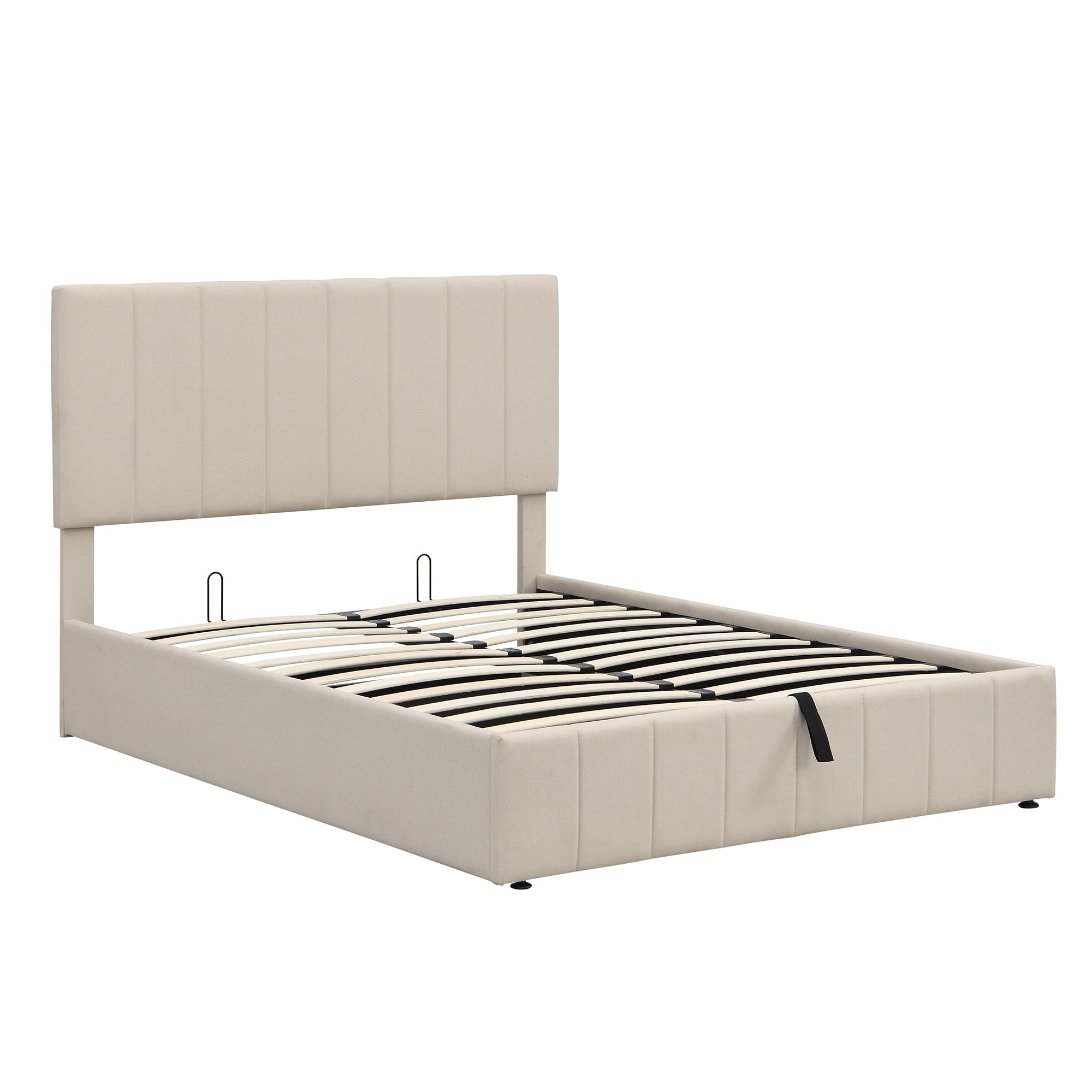 Arsuite Alize High Riser Space Saver Upholstered Platform Bed with